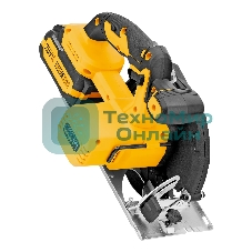 Пила циркулярная аккумуляторная Denzel CCSH-20-165, 165 мм, Li-Ion, 20 В