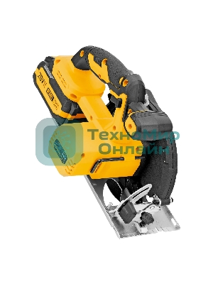 Пила циркулярная аккумуляторная Denzel CCSH-20-165, 165 мм, Li-Ion, 20 В