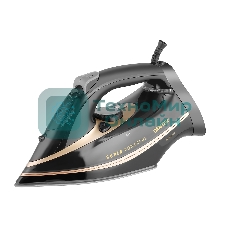 Утюг Centek CT-2346 GOLD черный/золотистый, 3200 Вт, 45 г/мин, 190 г/мин, 400 мл