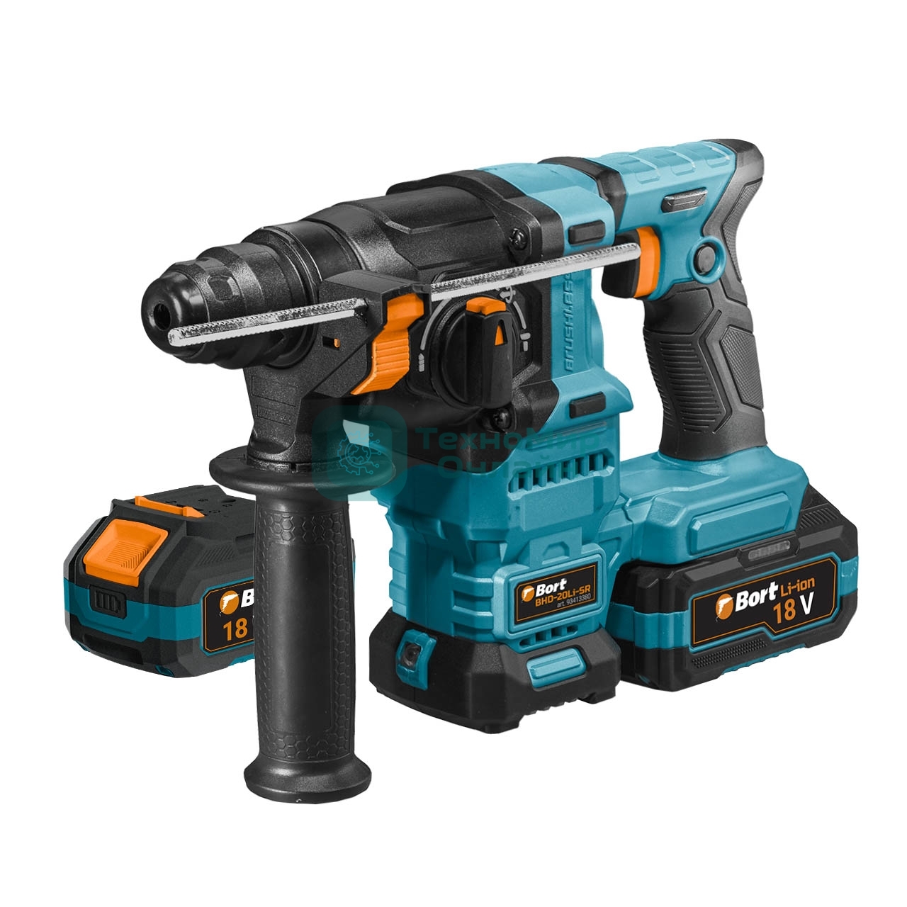 Перфоратор Bort BHD-20Li-SR, SDS-plus, 18 В, 2.2 Дж, от аккумулятора