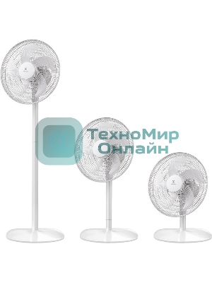 Вентилятор Electrolux EFF-05 белый, напольный, 45 Вт, 3 скорости, 40 см