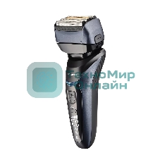 Электробритва сетчатая Polaris PMF 1016RC реж.эл.:4 питан.:элек.сеть/аккум. темно-синий/черный