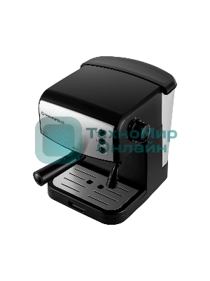 Кофеварка рожковая Maunfeld MF-734BK черный, исп. кофе - молотый/чалды, 1.5 л, 850 Вт, 15 бар