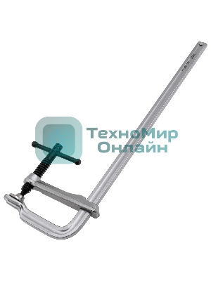 Струбцина Denzel F-образная, 100x400 мм, кованая