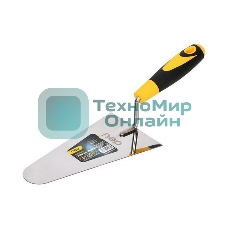 Кельма (мастерок) Deli DL509322 нержавеющая сталь, длина рабочей части 180мм, форма 