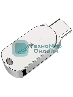 Флешка USB Netac U785C (NT03U785C-016G-32PN), 16Gb, USB3.0/TypeC, R/W 110/45, серебристый