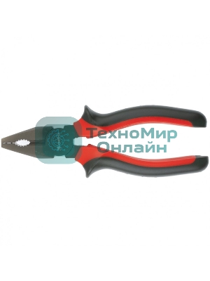 Плоскогубцы Matrix черный Nickel 160 мм, комбинированные, двухкомпонентные рукоятки