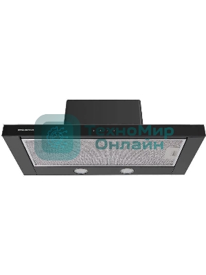 Вытяжка встраиваемая Maunfeld Ouse Touch Glass 60 черный, 60 см, 750 куб. м/ч, 48 дБ