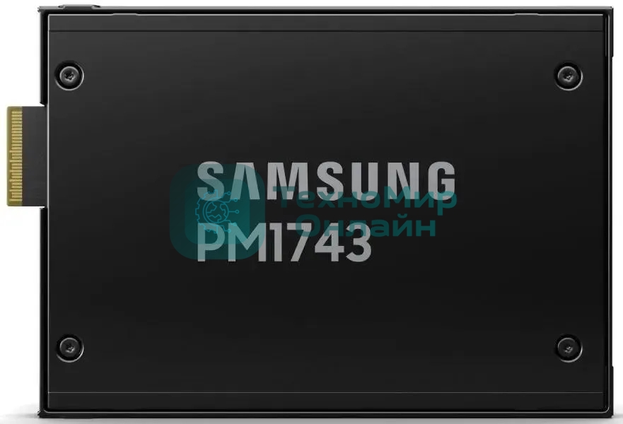 Накопитель SSD Samsung PM1743, 1.92Tb, U.3, PCIe 5.0 x4, NVMe, R/W 14000/3000