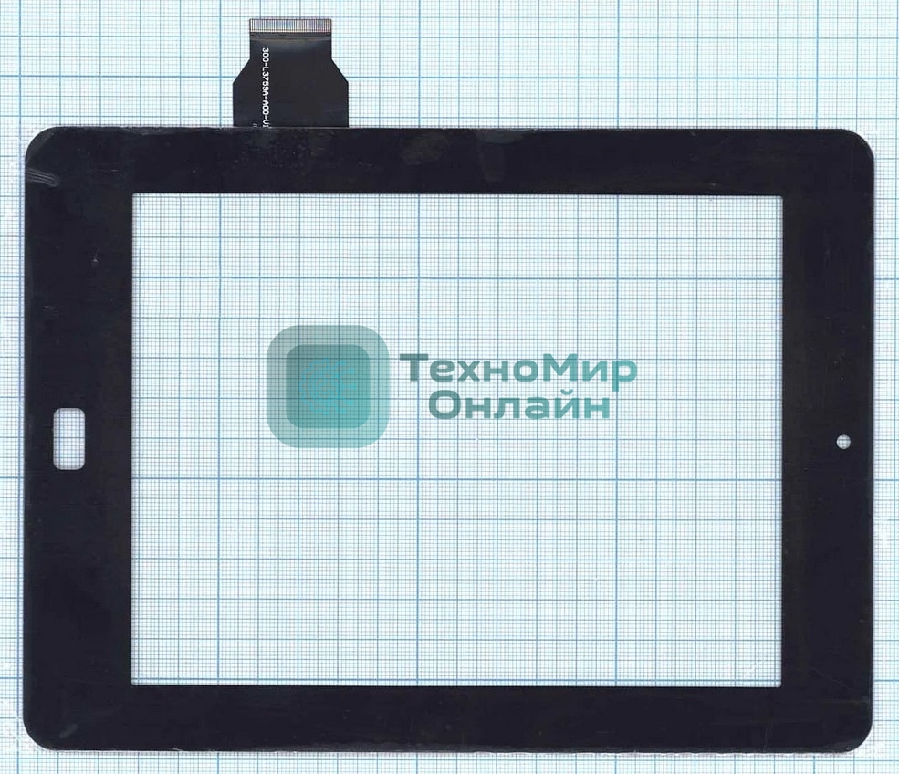 Сенсорное стекло (тачскрин) DPT 300-L3759A-A00-V1.0, черное