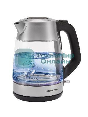 Чайник электрический Polaris PWK-1527СGL 1.7 л, 2100вт, стальной