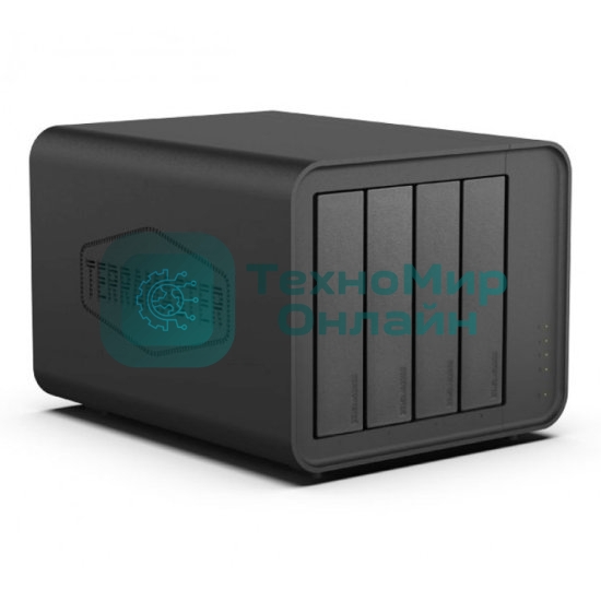 Сетевое хранилище TerraMaster D4-320 DAS tower/JBOD,RAID0,1/up to 4 SATA(3,5' or 2,5')/1xUSB3.1 Type-C gen2/1xPS/1YW
