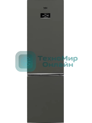 Холодильник Beko B3R0CNK312HG серый двухкамерный 200/76л морозилка снизу, No Frost