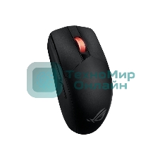 Мышь беспроводная ASUS ROG Strix Impact III Wireless черный, 36000 dpi, радиоканал, Bluetooth, USB, кнопки - 6