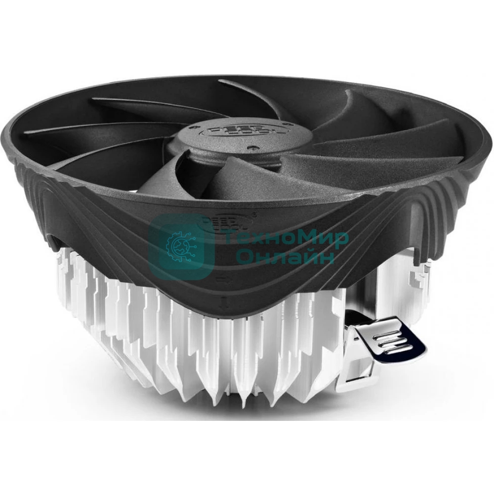 Кулер для процессора DEEPCOOL GAMMA HUNTER V2 черный/серебристый, 120 мм, алюминий, 1600 об/мин, 21 дБ, 3 pin, 95 Вт, 63.5 мм GAMMAHUNTER