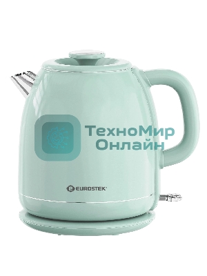 Чайник электрический Eurostek EEK-1832, 2200 Вт, 2 л, бирюзовый