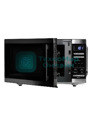 Микроволновая печь Centek CT-1566 черный/сталь, 20 л, 800 Вт, переключатели - сенсор