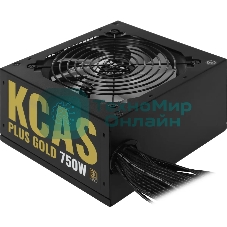 Блок питания Aerocool/Formula ATX 750W AC KCAS PLUS GOLD 750W RGb 80 PLUS gold (20+4pin) APFC 120мм fan color LED 8xSATA RTL