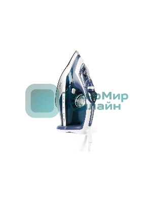 Утюг Atlanta ATH-5580 синий/белый, 3000 Вт, 37 г/мин, 95 г/мин, 350 мл