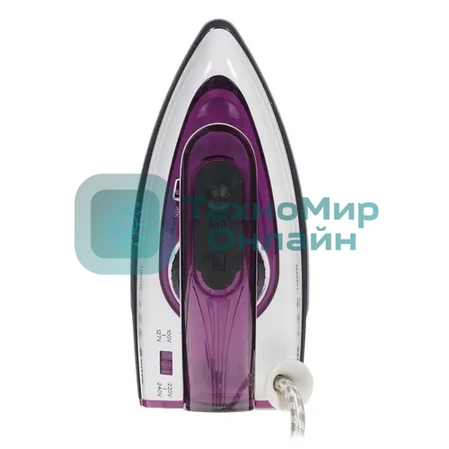 Утюг дорожный Vitek VT-8305 1000 Вт белый/фиолетовый