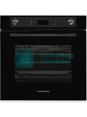 Встраиваемый духовой шкаф Kuppersberg HM 639 Black 60 см, 70 л, 9 режимов, гидролизная очистка, черный