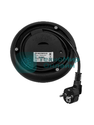 Чайник электрический Maunfeld MGK-631B 2200 Вт, 1.7 л, черный