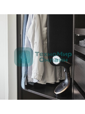 Отпариватель Tefal DT9100E0 черный/медный, 1600 Вт, 30 г/мин, 200 мл