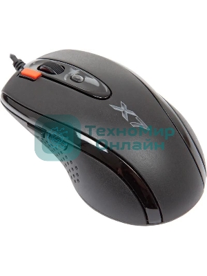Мышь проводная A4Tech X-710BK черный, 2000 dpi, USB, кнопки - 7