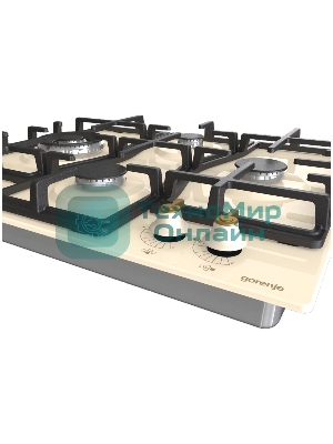 Газовая варочная панель Gorenje GW6D42CLI слоновая кость