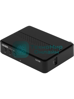 Приставка для цифрового ТВ Cadena CDT-2291SB черный, DVB-T2, DVB-T, HDMI, USB 2.0
