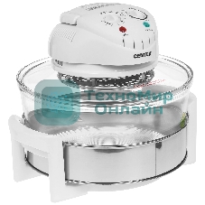 Аэрогриль Centek Ct-1456 белый, 1400 Вт, 12 л, механическое управление, 0 программ
