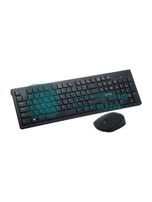 Комплект клавиатура+мышь Smartbuy 206368AG беспроводной, USB, 1600 DPI, чёрный