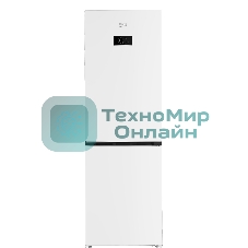 Холодильник Beko B5RCNK366HDW белый двухкамерный 368л морозилка снизу, No Frost