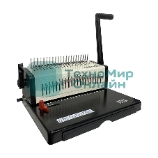 Переплетчик Office Kit B2125N A4/перф.23л.сшив/макс.500л./пластик.пруж. (4.5-51мм)