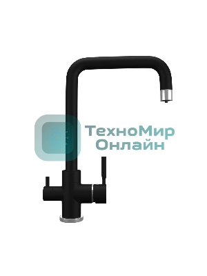 Кухонный смеситель Maunfeld MFQT-19B черный