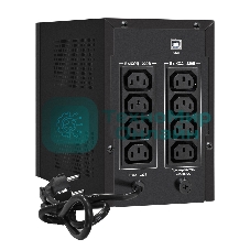 Источник бесперебойного питания ExeGate EP285488RUS SpecialPro UNB-1200.LED.AVR.C13.RJ.USB 1200VA/750W, LED, AVR, 6*IEC-C13, RJ45/11, USB, черный
