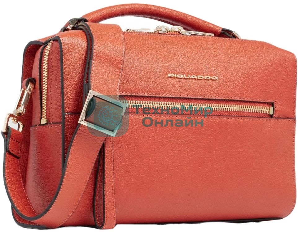 Сумка женская Piquadro Patricia BD6954W140/AR коралловая натур.кожа