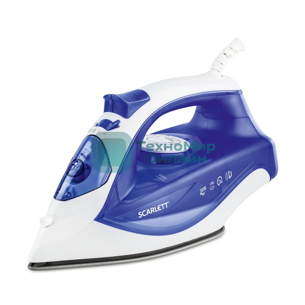 Утюг Scarlett SC-SI30K23 2200 Вт синий