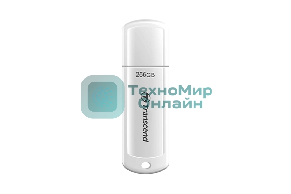 Флешка USB Transcend Jetflash 730 (TS256GJF730), 256Gb, USB 3.0, R/W 120/60, белый