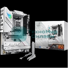 Материнская плата ASUS ROG STRIX B850-A GAMING WIFI, AM5, AMD B850, 4xDDR5, 2xSATA, 4xM.2, 1xPCIe 5.0 x16, 1xPCIe 4.0 x16, 1xPCIe x4, 1xDP, 1xHDMI, 1x2.5Gb LAN, 1xUSB-C 20Gbps, 1xUSB-C 10Gbps, 2xUSB-A 10Gbps, 4xUSB 5Gbps, 2xUSB-A 2.0, 3x3.5 мм, 7.1, ATX
