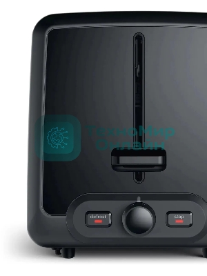 Тостер Bosch TAT4P424 красный/черный, 970 Вт, 2 слота