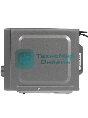 Микроволновая печь Gorenje MO20A3T4 серый/черный, 20 л, 700 Вт, переключатели - поворотный механизм