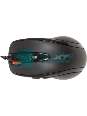 Мышь проводная A4Tech X-710BK черный, 2000 dpi, USB, кнопки - 7