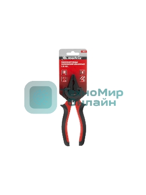 Плоскогубцы Matrix черный Nickel 160 мм, комбинированные, двухкомпонентные рукоятки