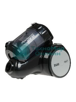 Пылесос Centek CT-2524 черный/серый, 420/2300 Вт, уборка сухая, пылесборник контейнер 2 л