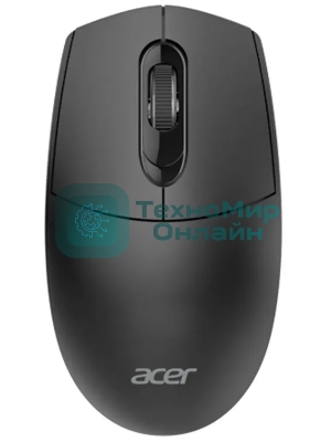 Комплект клавиатура+мышь Acer OCC501 проводной, USB, 1200 DPI, черный