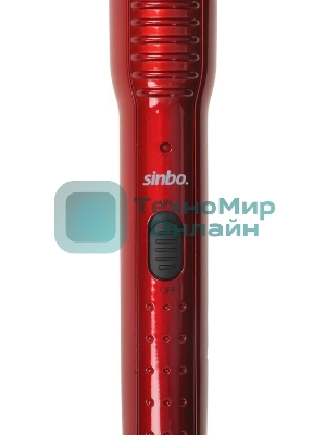 Щипцы для завивки волос Sinbo SHD 7077 красный/золотистый, 10 мм, 200 °C, 1 режим