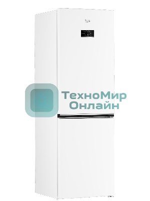 Холодильник Beko B5RCNK366HDW белый двухкамерный 368л морозилка снизу, No Frost