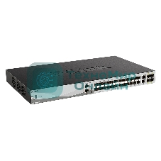 Коммутатор D-Link DGS-3130-30S/B1A, 24×1 Гбит/с SFP + 4×10 Гбит/с SFP+ + 2×10 Гбит/с Combo, управляемый