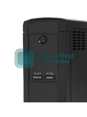 Источник бесперебойного питания CyberPower VP1600ELCD/1600 ВА/960 Вт/USB/RS-232/RJ-11/RJ-45/5 х CEE 7 (евророзетка)